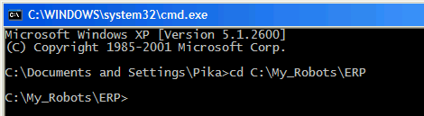 Bootloader Command Window
