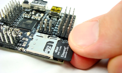 Axon Mote uSD Card