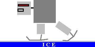 Ice Skating Robot Friction