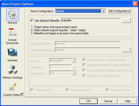 Configuration Options
