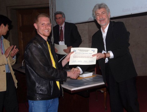 This is me accepting the award =)