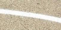 MOBOT White Line on Grey Concrete