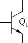 Schematic Symbol for a Transistor